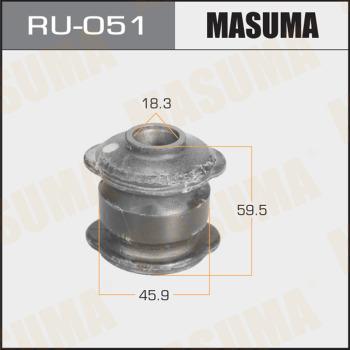 MASUMA RU-051 - Сайлентблок, важіль підвіски колеса autozip.com.ua