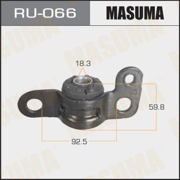MASUMA RU-066 - Сайлентблок, важіль підвіски колеса autozip.com.ua