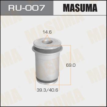 MASUMA RU-007 - Сайлентблок, важіль підвіски колеса autozip.com.ua