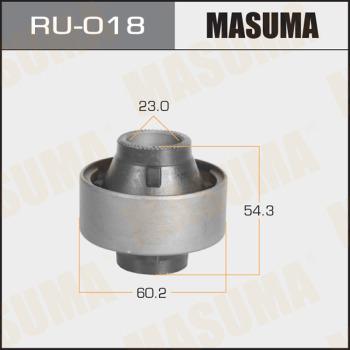 MASUMA RU-018 - Сайлентблок, важіль підвіски колеса autozip.com.ua