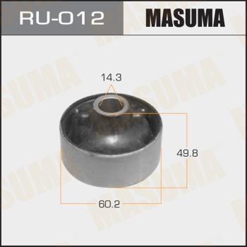 MASUMA RU-012 - Сайлентблок, важіль підвіски колеса autozip.com.ua