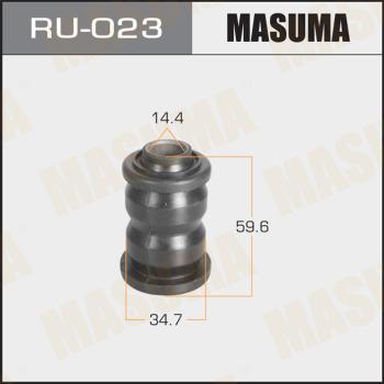MASUMA RU-023 - Сайлентблок, важіль підвіски колеса autozip.com.ua