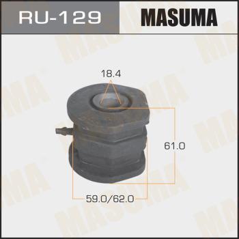 MASUMA RU-129 - Сайлентблок, важіль підвіски колеса autozip.com.ua