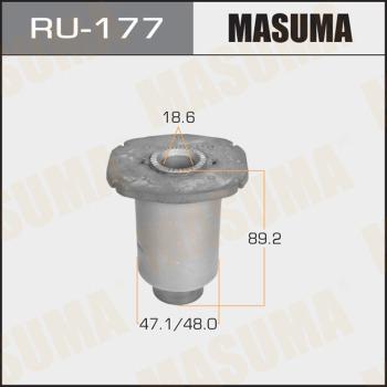 MASUMA RU-177 - Сайлентблок, важіль підвіски колеса autozip.com.ua