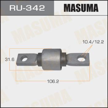 MASUMA RU-342 - Сайлентблок, важіль підвіски колеса autozip.com.ua