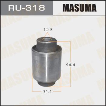 MASUMA RU-318 - Сайлентблок, важіль підвіски колеса autozip.com.ua