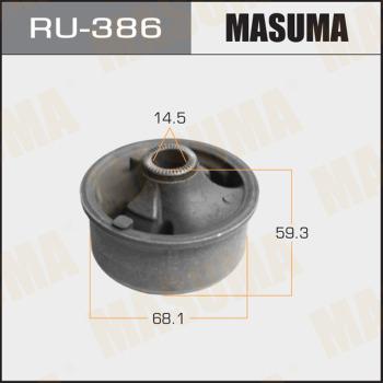 MASUMA RU386 - Сайлентблок, важіль підвіски колеса autozip.com.ua