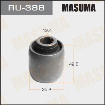 MASUMA RU-388 - Сайлентблок, важіль підвіски колеса autozip.com.ua
