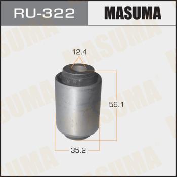 MASUMA RU-322 - Сайлентблок, важіль підвіски колеса autozip.com.ua