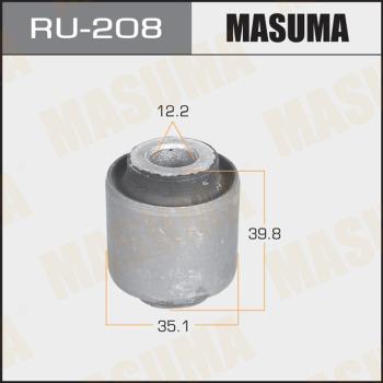 MASUMA RU208 - Сайлентблок, важіль підвіски колеса autozip.com.ua