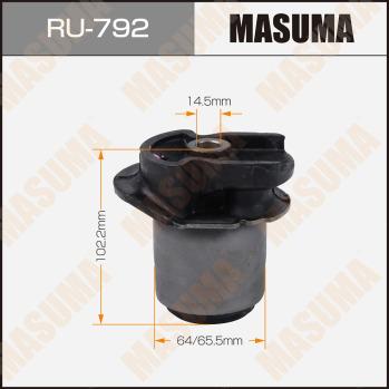 MASUMA RU-792 - Втулка, балка мосту autozip.com.ua