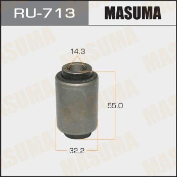MASUMA RU-713 - Сайлентблок, важіль підвіски колеса autozip.com.ua