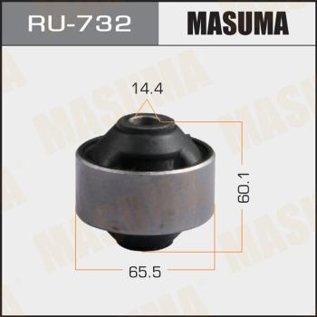 MASUMA RU-732 - Сайлентблок, важіль підвіски колеса autozip.com.ua