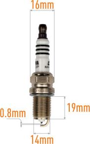 MASUMA S400DP - Свічка запалювання autozip.com.ua