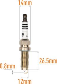 MASUMA S518IP - Свічка запалювання autozip.com.ua