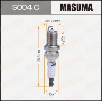 MASUMA S004C - Свічка запалювання autozip.com.ua