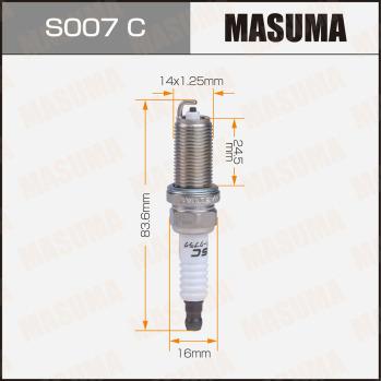 MASUMA S007C - Свічка запалювання autozip.com.ua