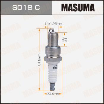 MASUMA S018C - Свічка запалювання autozip.com.ua