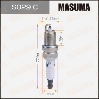 MASUMA S029C - Свічка запалювання autozip.com.ua