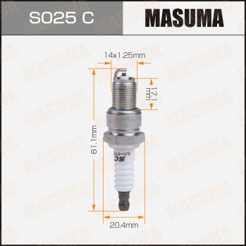 MASUMA S025C - Свічка запалювання autozip.com.ua