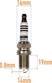MASUMA S101I - Свічка запалювання autozip.com.ua