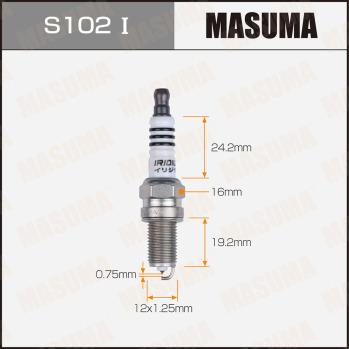 MASUMA S102I - Свічка запалювання autozip.com.ua