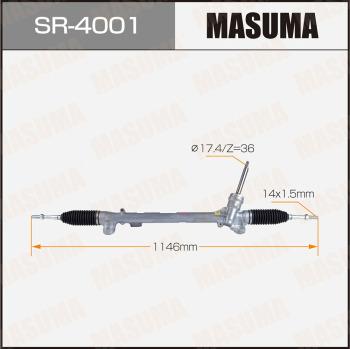 MASUMA SR4001 - Зубчаста рейка, рульовий механізм autozip.com.ua