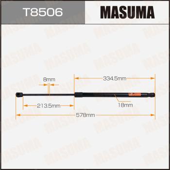 MASUMA T8506 - Газова пружина, кришка багажник autozip.com.ua