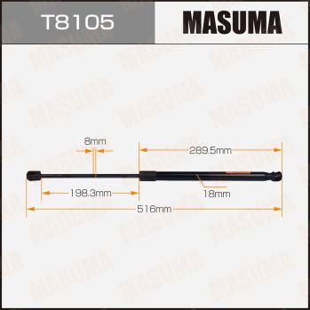 MASUMA T8105 - Газова пружина, кришка багажник autozip.com.ua
