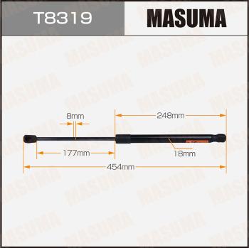 MASUMA T8319 - Газова пружина, кришка багажник autozip.com.ua