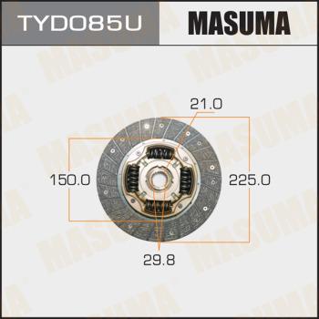 MASUMA TYD085U - Диск зчеплення autozip.com.ua