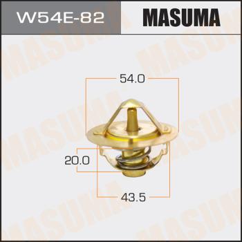 MASUMA W54E82 - Термостат, охолоджуюча рідина autozip.com.ua