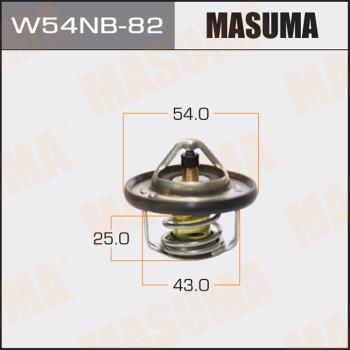 MASUMA W54NB-82 - Термостат, охолоджуюча рідина autozip.com.ua
