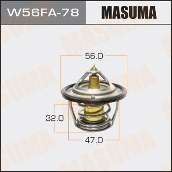 MASUMA W56FA-78 - Термостат, охолоджуюча рідина autozip.com.ua