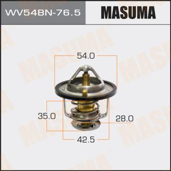 MASUMA WV54BN-76.5 - Термостат, охолоджуюча рідина autozip.com.ua