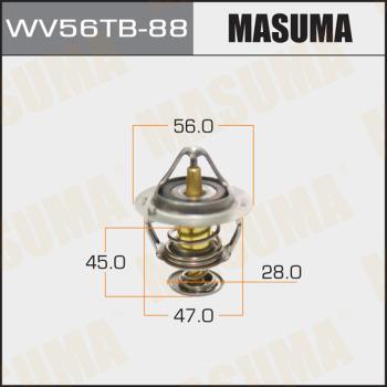 MASUMA WV56TB-88 - Термостат, охолоджуюча рідина autozip.com.ua