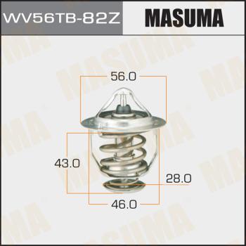 MASUMA WV56TB82Z - Термостат, охолоджуюча рідина autozip.com.ua
