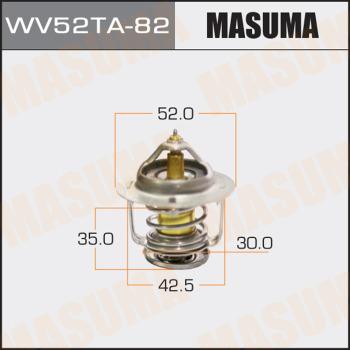 MASUMA WV52TA82 - Термостат, охолоджуюча рідина autozip.com.ua