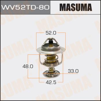 MASUMA WV52TD-80 - Термостат, охолоджуюча рідина autozip.com.ua
