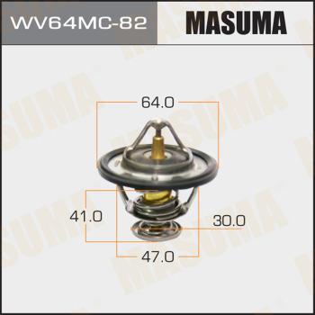 MASUMA WV64MC82 - Термостат, охолоджуюча рідина autozip.com.ua
