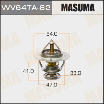 MASUMA WV64TA82 - Термостат, охолоджуюча рідина autozip.com.ua