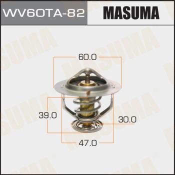 MASUMA WV60TA-82 - Термостат, охолоджуюча рідина autozip.com.ua