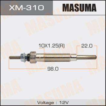 MASUMA XM310 - Свічка розжарювання autozip.com.ua