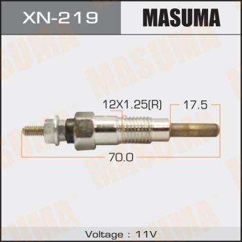 MASUMA XN-219 - Свічка розжарювання autozip.com.ua