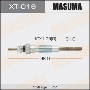 MASUMA XT-016 - Свічка розжарювання autozip.com.ua