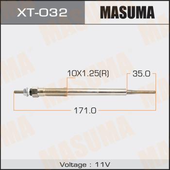 MASUMA XT032 - Свічка розжарювання autozip.com.ua