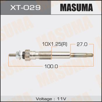 MASUMA XT029 - Свічка розжарювання autozip.com.ua