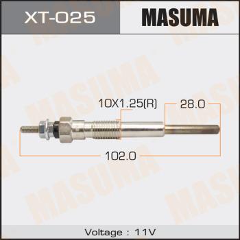 MASUMA XT025 - Свічка розжарювання autozip.com.ua