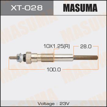 MASUMA XT-028 - Свічка розжарювання autozip.com.ua