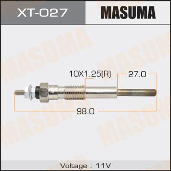 MASUMA XT027 - Свічка розжарювання autozip.com.ua